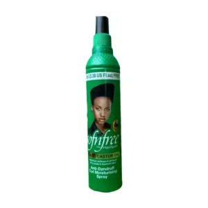 Sofnfree Black Castor Oil Anti Dandruff  Curl Spray 350ml