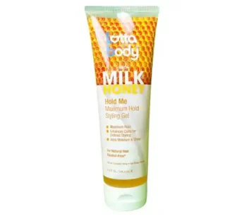 Lottabody Milk Honey Hold Me Maximum Hold Styling Gel 248ml