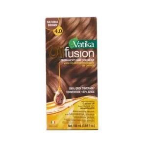 Dabur Vatika Oil Fusion Hair Color Dark Brown 108ml