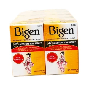 Bigen hair dye medium chestnut 6g x1