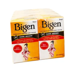 Bigen hair dye dark brown 6g x1
