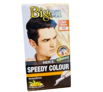Bigen dark brown men’s 103 speedy colour