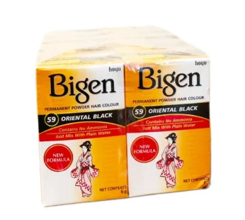 Bigen hair dye oriental black 6g x1