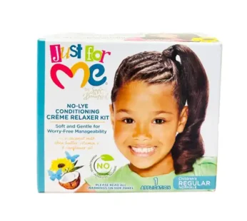 Just for me relaxer kit regular