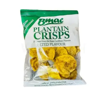 Bmac Plantain Chips Green x24 (1 box)