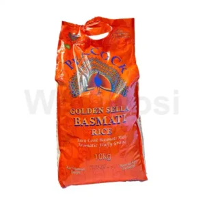 Peacock Golden Sella Basmati Rice 10Kg