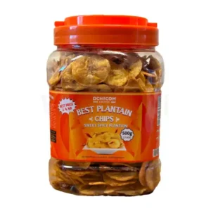 Best Plantain Chips Spicy Jar 500g
