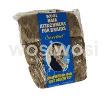 Wool Hair Attachment for Braid Color Gold